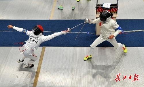 武汉军运会现代五项测试赛开赛